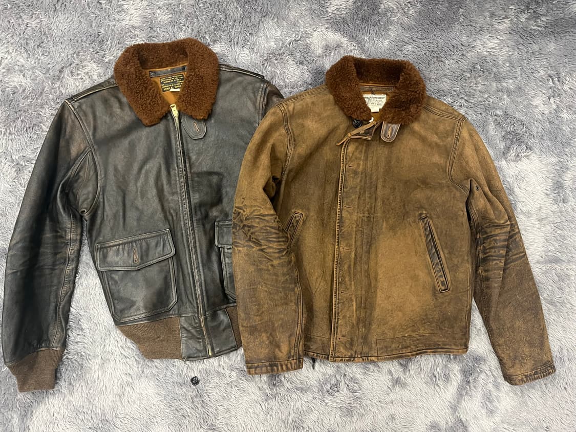 RRL LEATHER JACKET 2개 SALE 상품이미지1