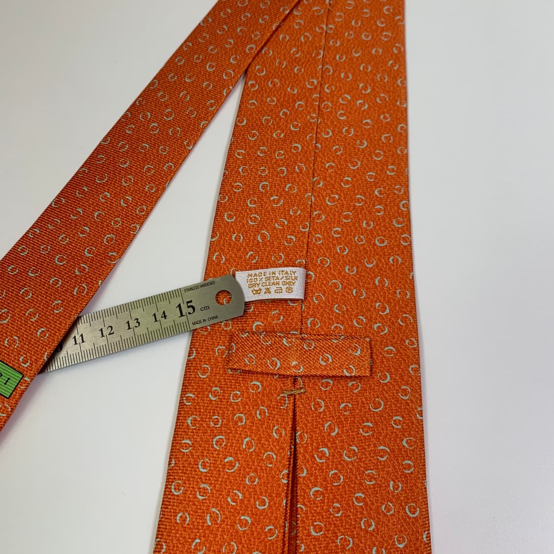 불가리(BVLGARI) 자카드 명품넥타이 100실크 A-A+등급 10cm 상품이미지6