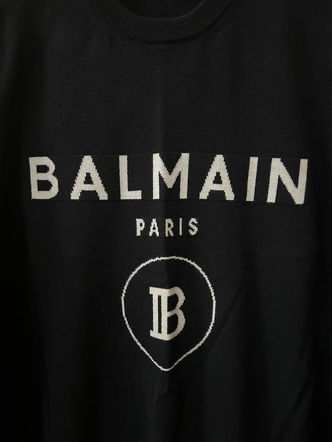 발망 인타르시아 로고 울 니트 상품이미지2