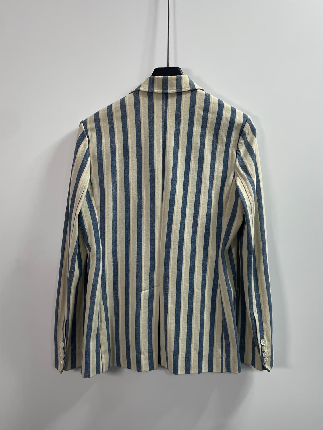 폴로 랄프로렌 우먼스 스트라이프 코튼 블레이저 자켓 (on.310) 상품이미지3