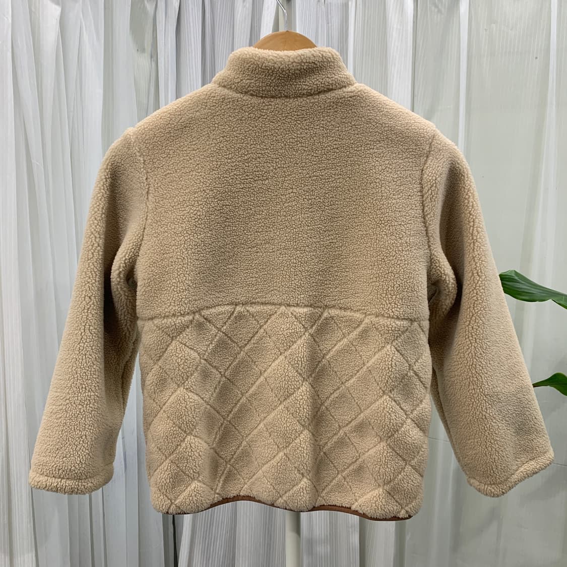 헤지스 키즈 리버시블 체크 플리스 점퍼 1717 상품이미지2