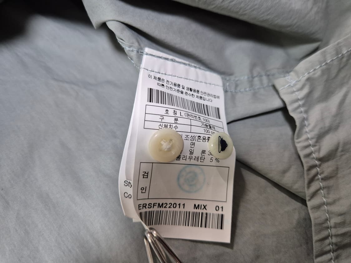 에피그램 남성 오버핏 셔츠 L(100) 상품이미지8