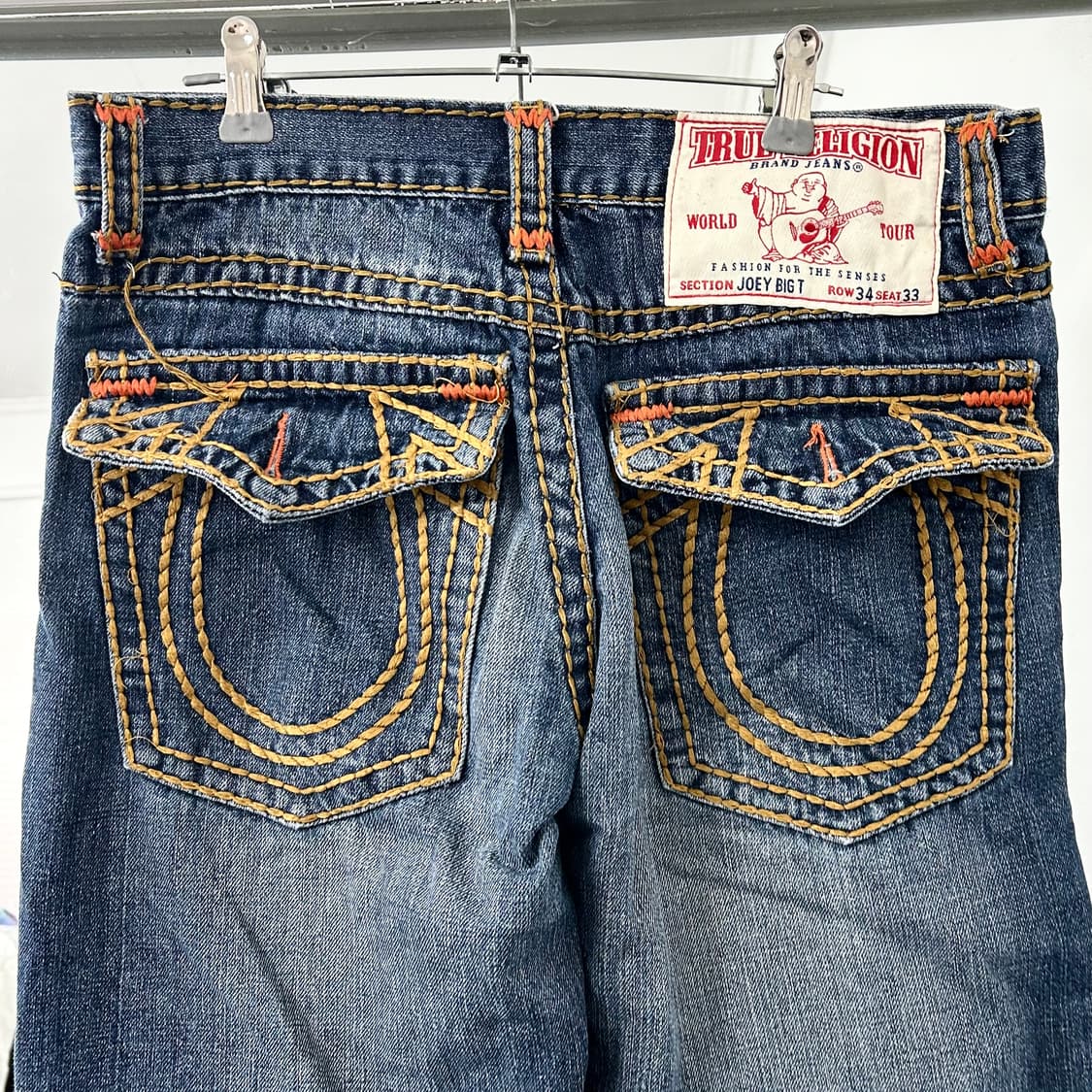 트루릴리전 월드투어 데님 팬츠 상품이미지6