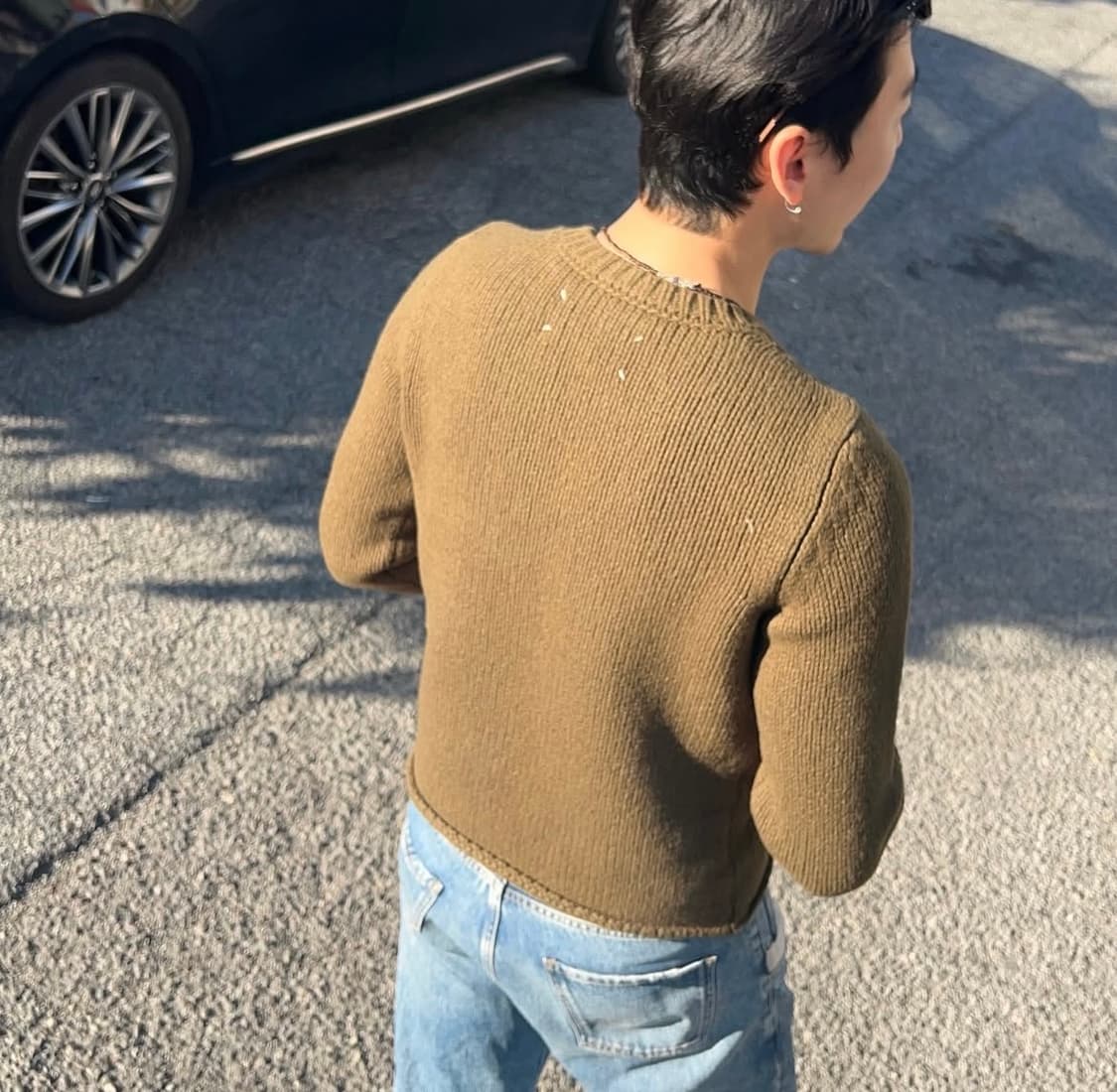 Maison Margiela Knit _ Olive Green 상품이미지5