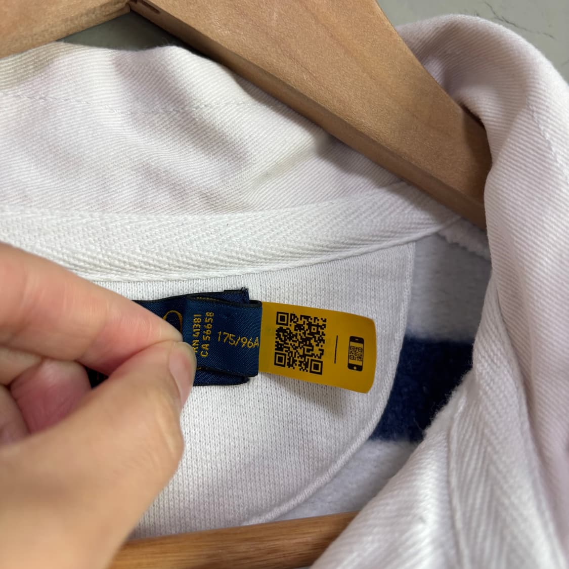 폴로 랄프로렌 스트라이프 럭비티 맨투맨 상품이미지4