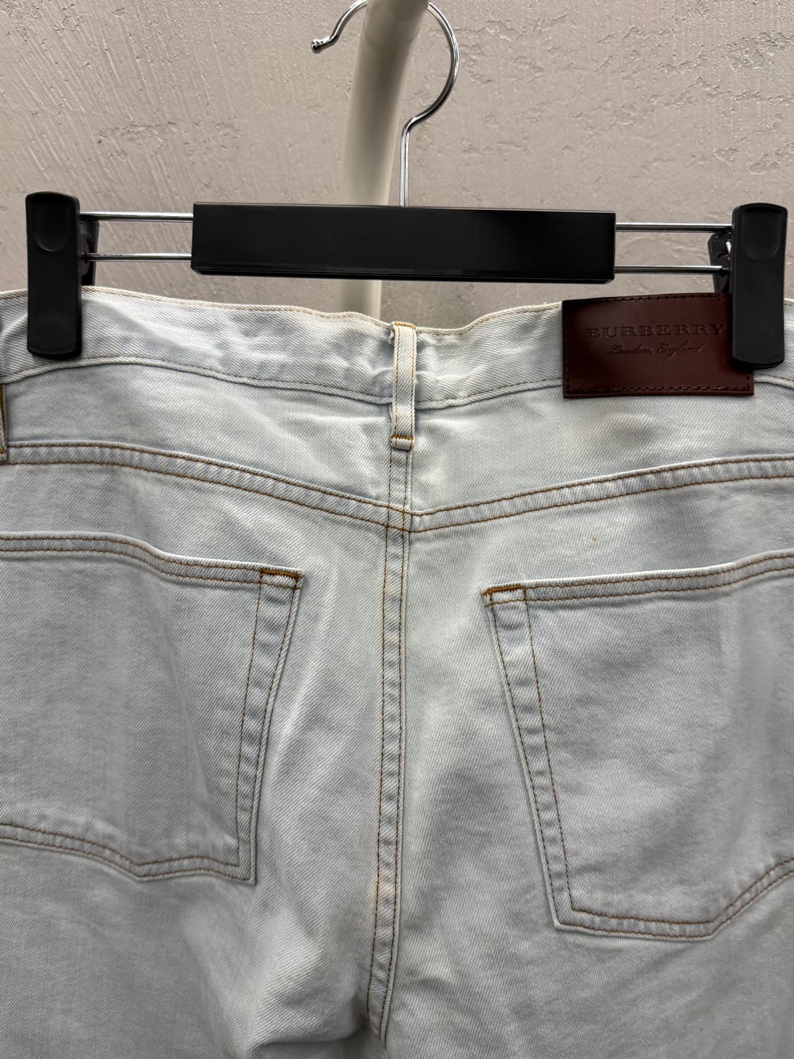 버버리 정품 남성 연청 청바지 W30 L32 상품이미지7