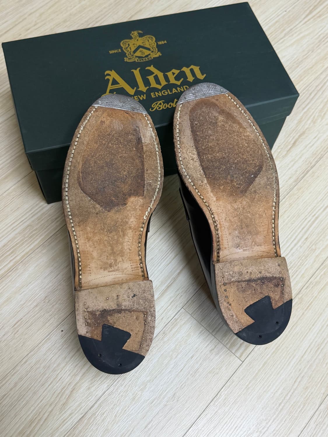 Alden 알든 986 컬러8 코도반 페니 로퍼 US 6.5d (250) 상품이미지6