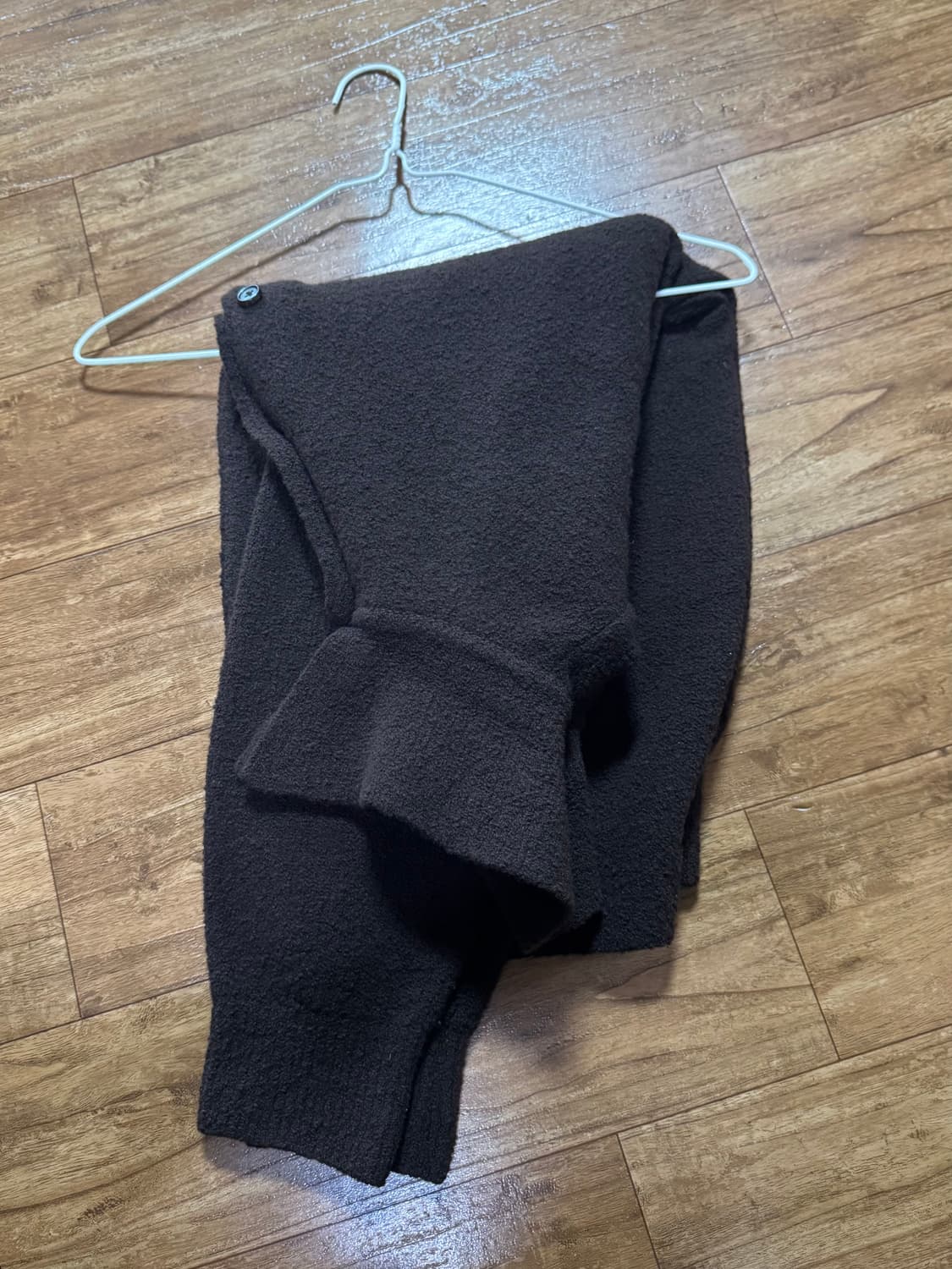 브라운야드 카라 가디건 다크브라운 3사이즈 상품이미지7