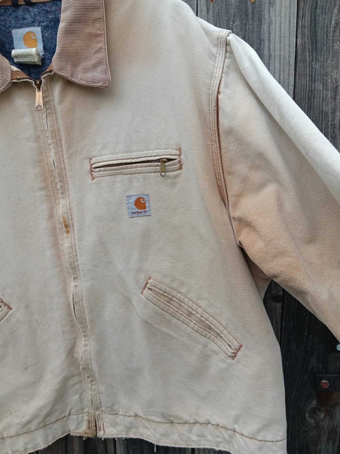 칼하트 J01 빈티지 디트로이트 자켓 브라운 상품이미지3