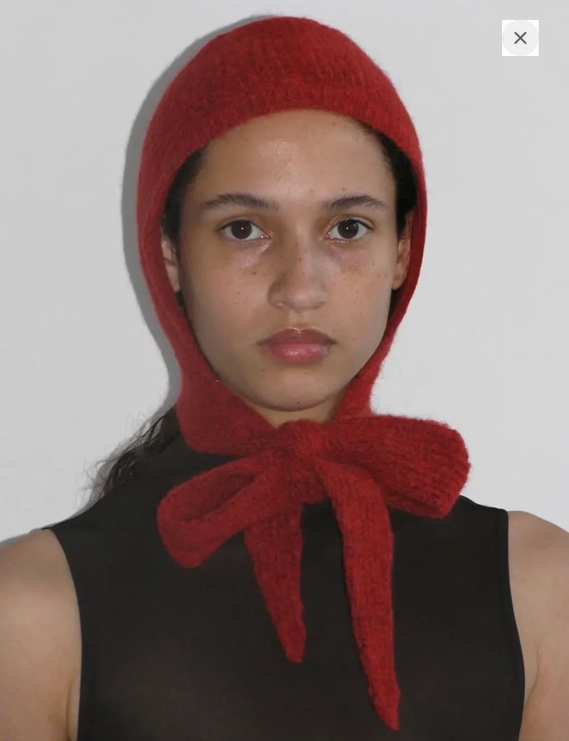 팔로마울 니트 리본 바라클라바 파울리  상품이미지1