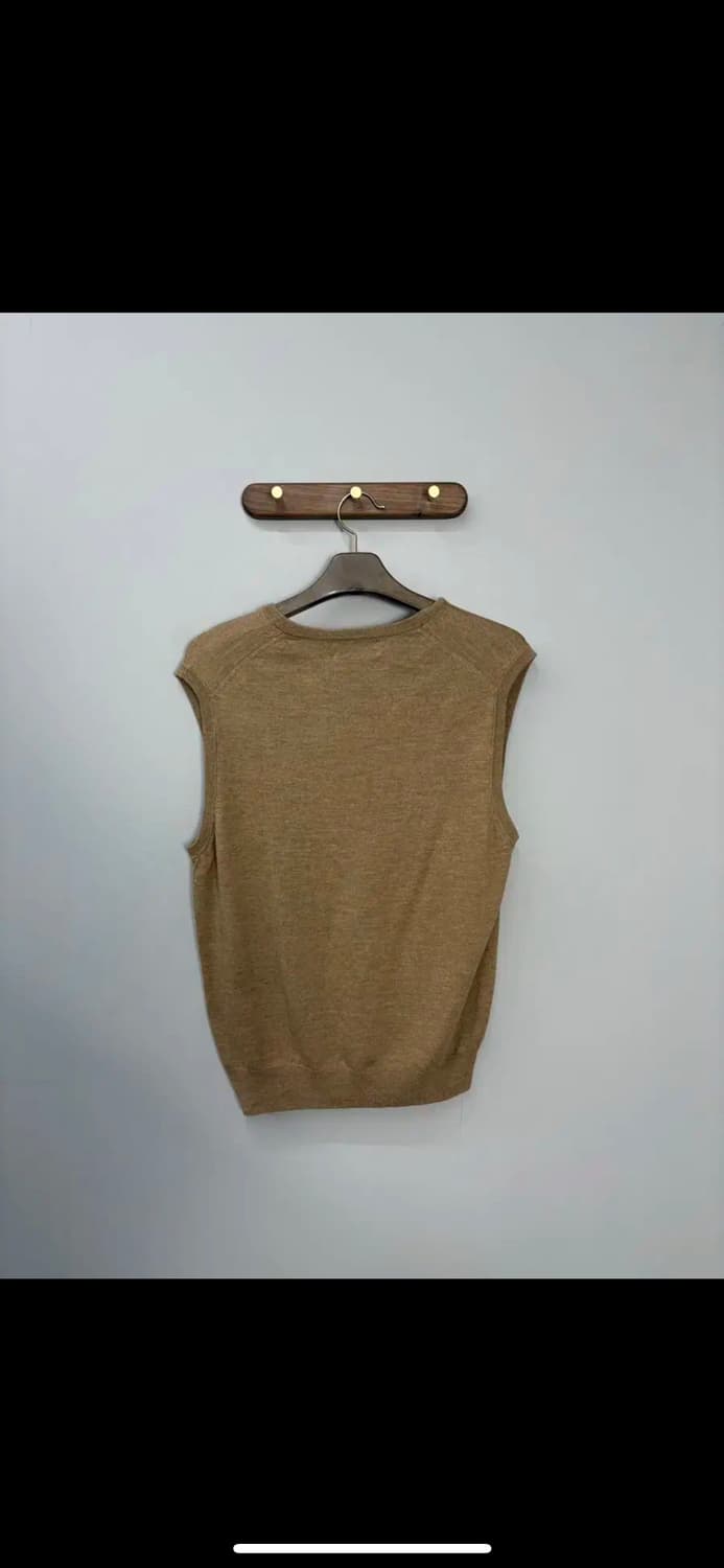 폴로 랄프로렌 포니로고 브이넥 딥베이직 니트 베스트 H1067 상품이미지4