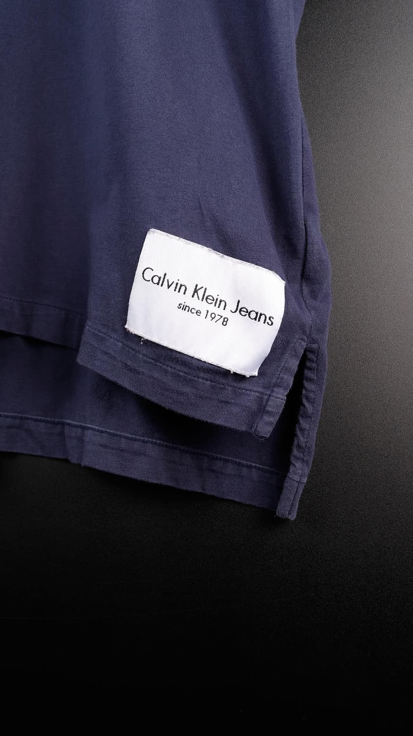 캘빈클라인 빅로고 무지 티셔츠 상품이미지3