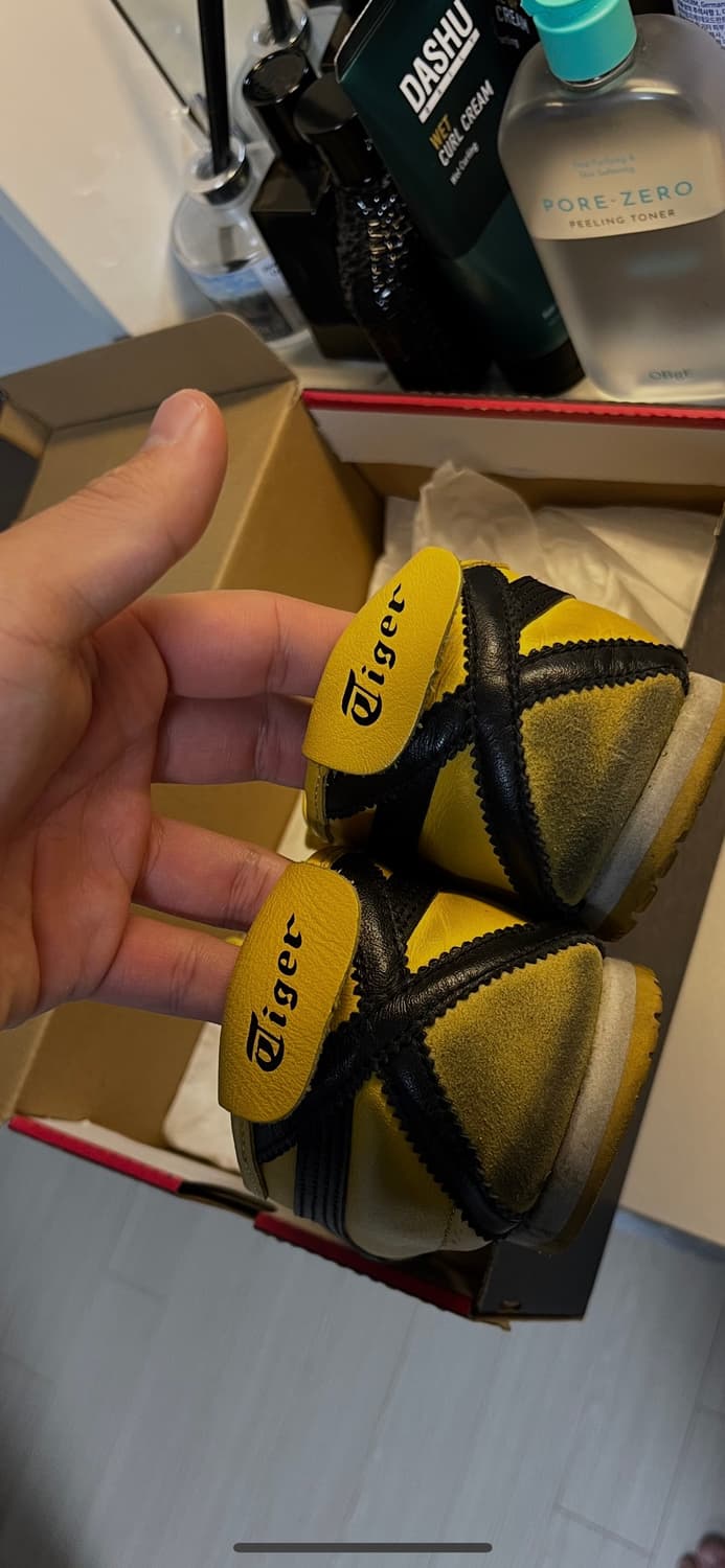 오니츠카타이거 멕시코66옐로우 275 판매 상품이미지3