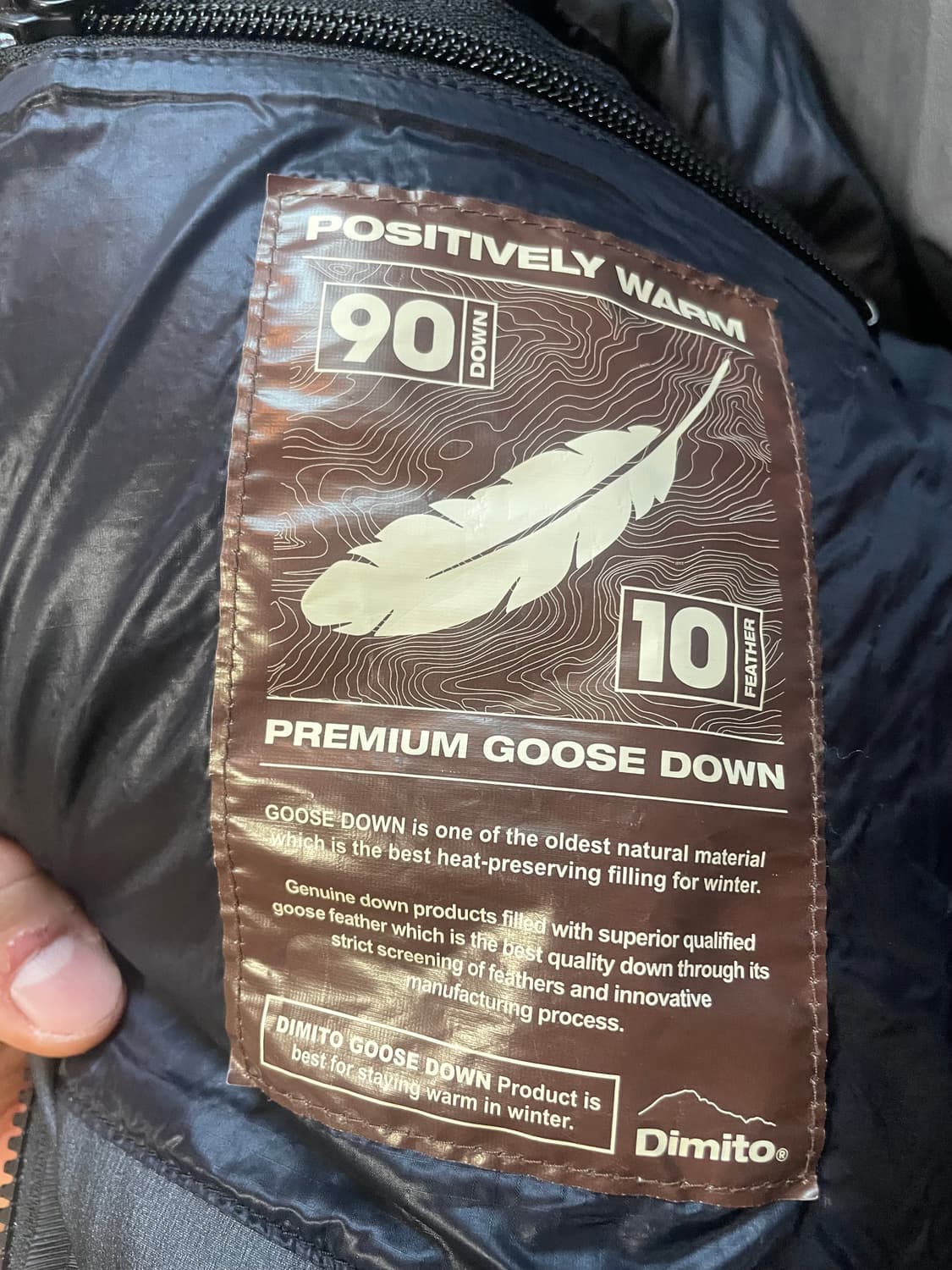 디미토x아이더 헤비다운 패딩 상품이미지5