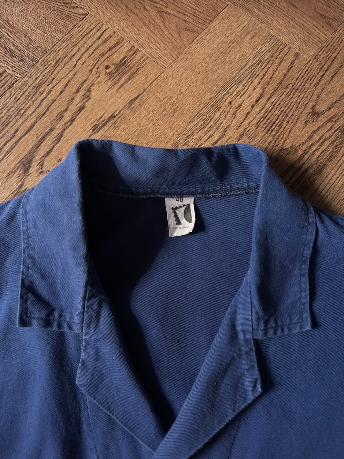 [L]빈티지 잉크블루 프렌치 워크 코트자켓 상품이미지2