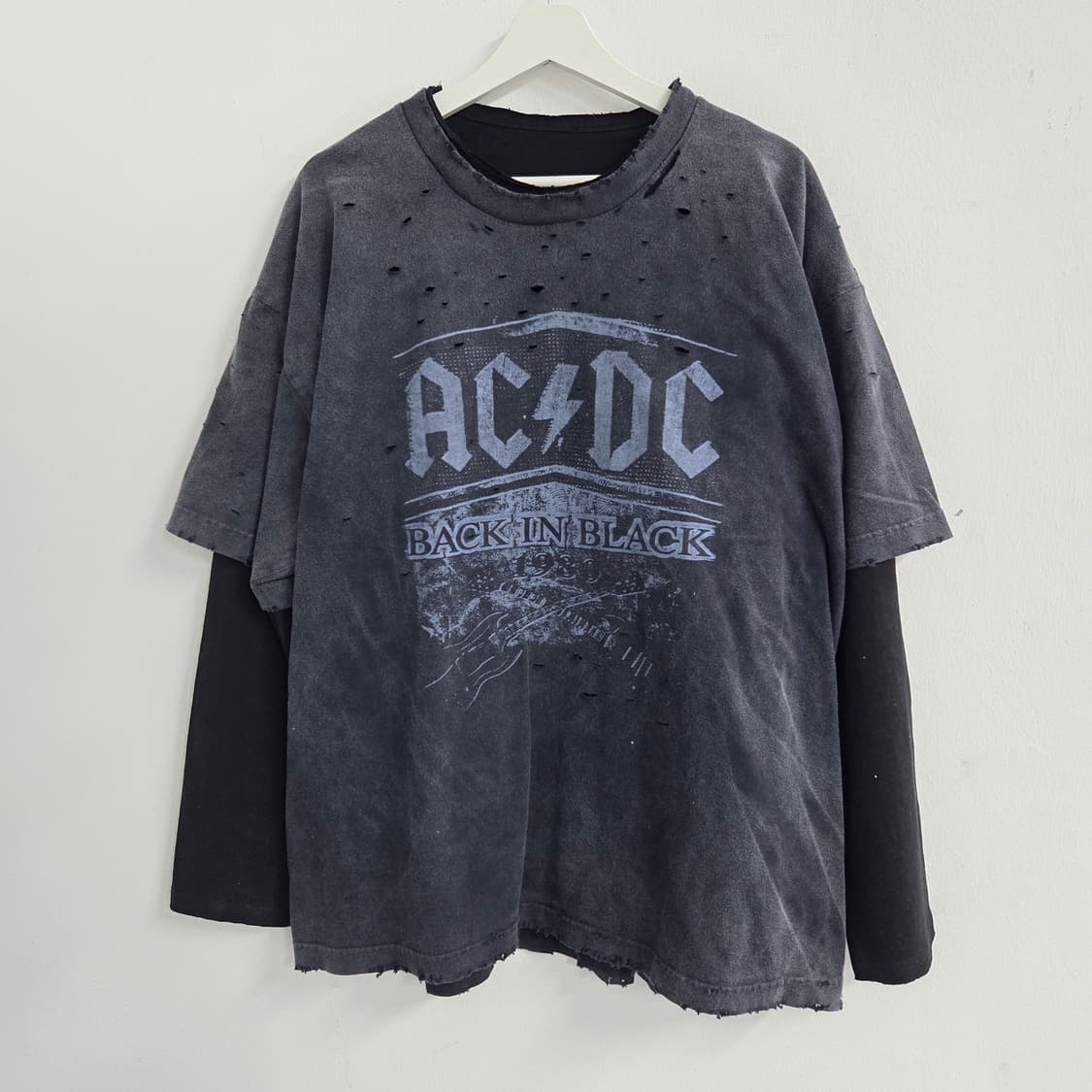 빈티지 긴팔레이어드 티셔츠 상품이미지6