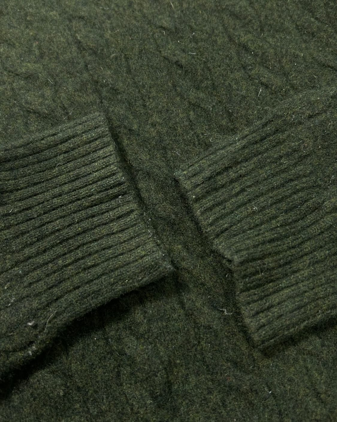 브룩스 브라더스 올리브 케이블 니트  상품이미지3