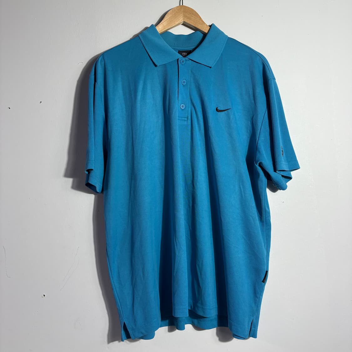 나이키 스우시 블루 반팔 카라티 (무료배송) 상품이미지1