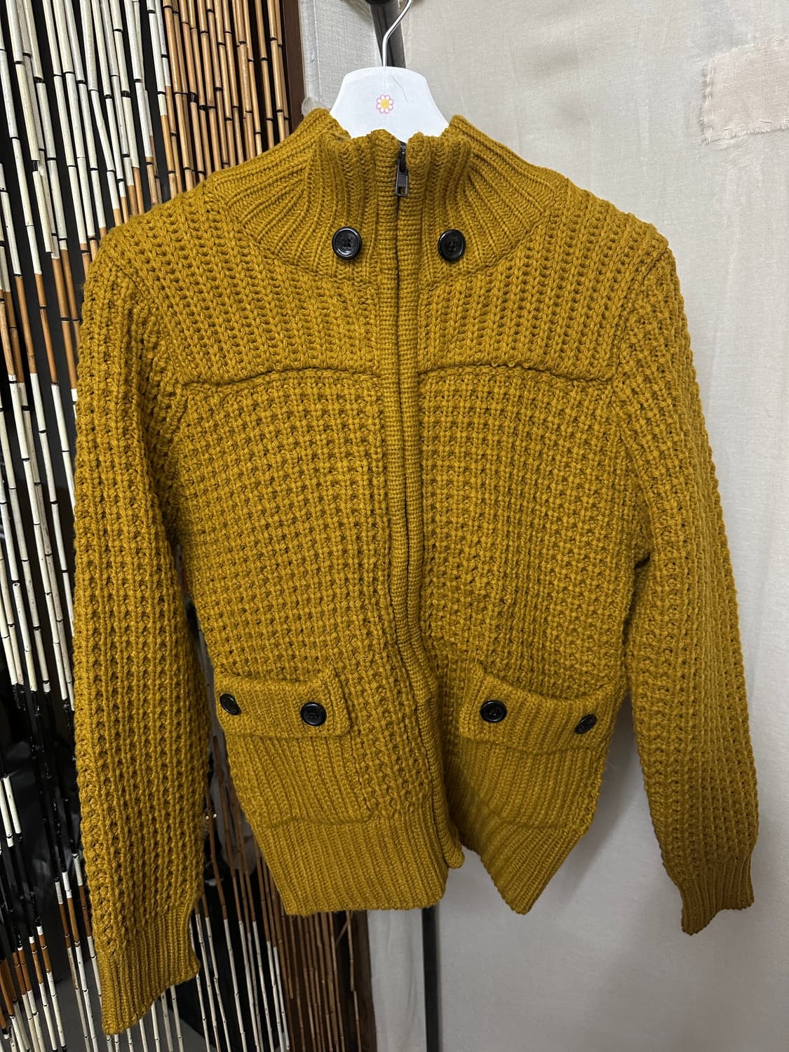 custom culture knit hood zipup 상품이미지3