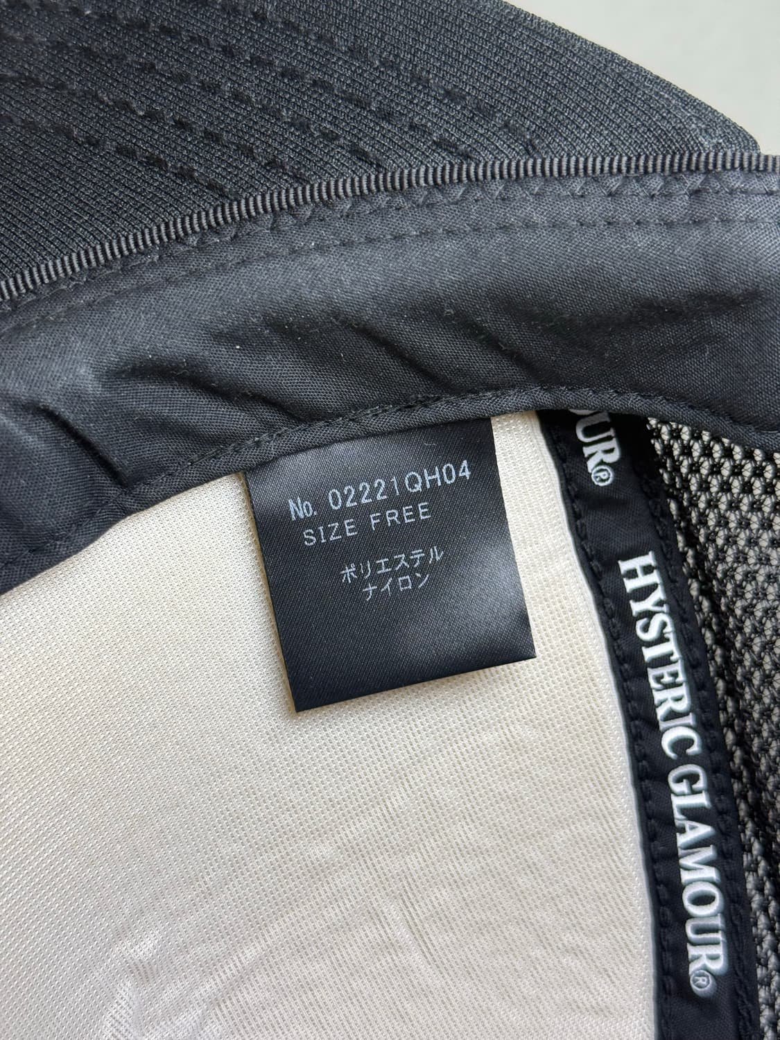 히스테릭 글래머 아카이브 히스걸 볼캡 매쉬캡 모자 상품이미지3