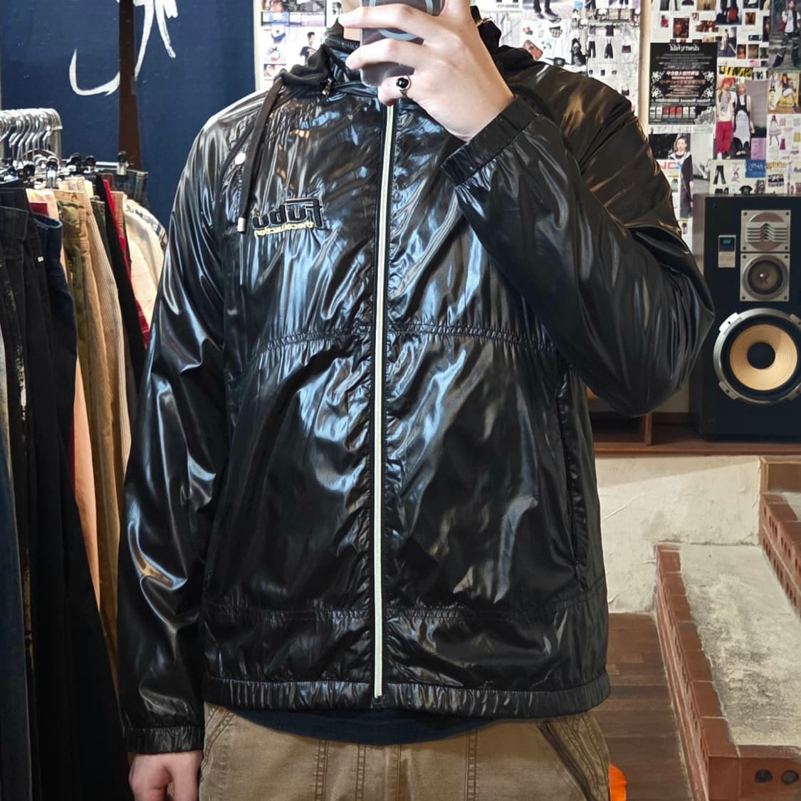 후부 00S 투웨이 유광 바람막이 자켓 상품이미지2