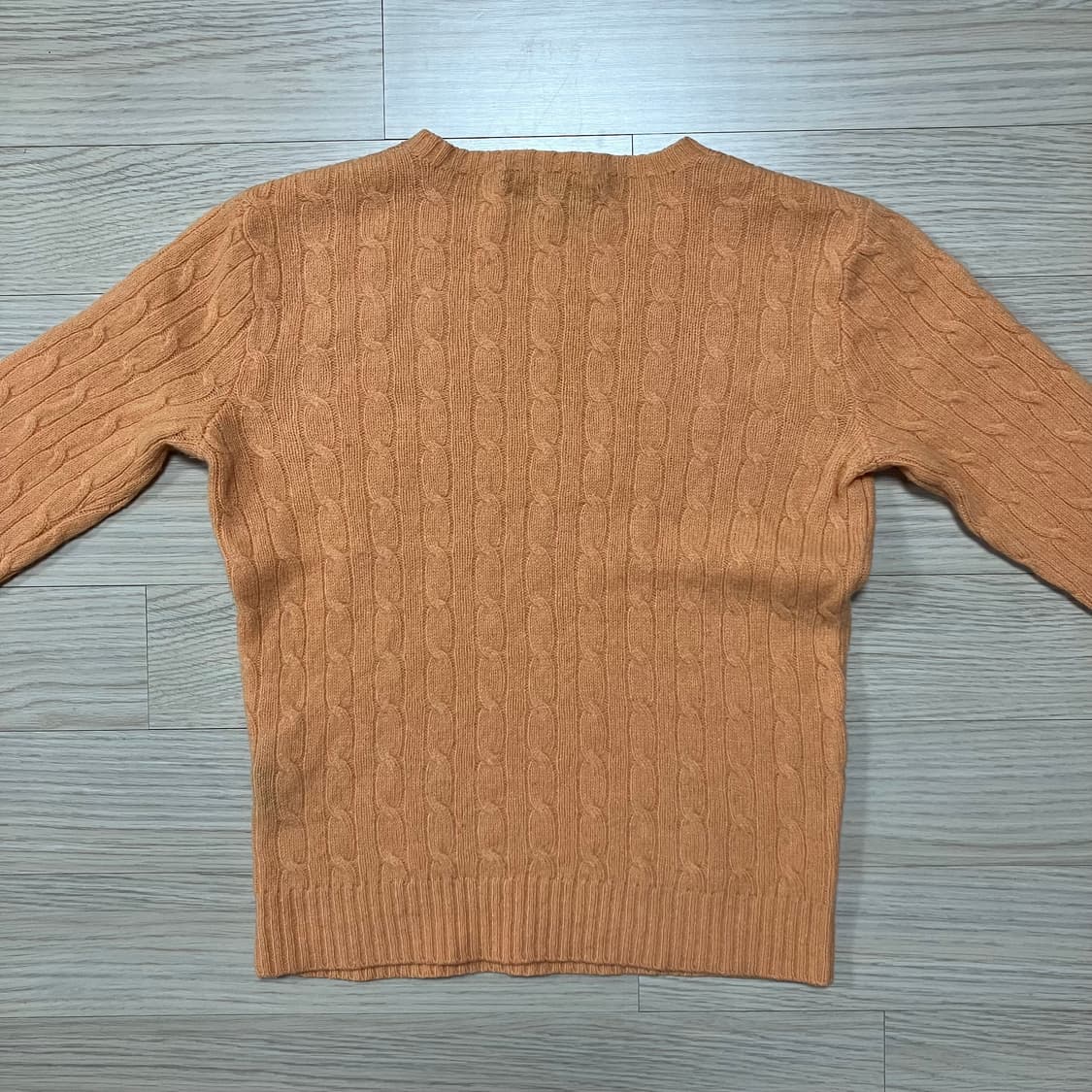 폴로 랄프로렌 램스울 니트 오렌지 상품이미지5