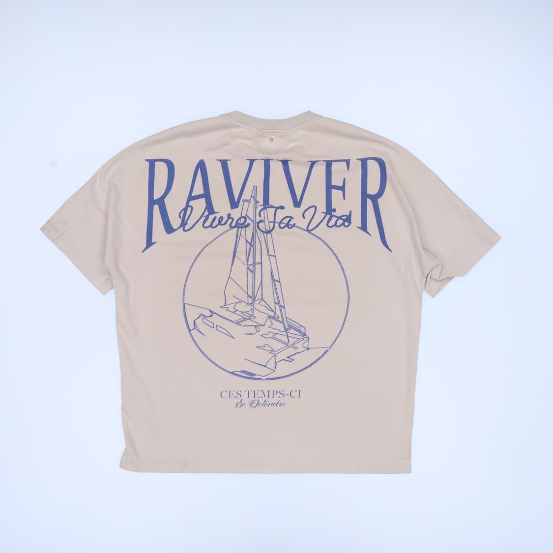 105 한섬 시스템 백로고 반팔티 0407M 상품이미지2