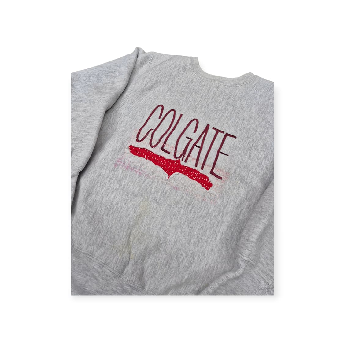 90s 챔피온 리버스위브 레드 사시코 상품이미지2