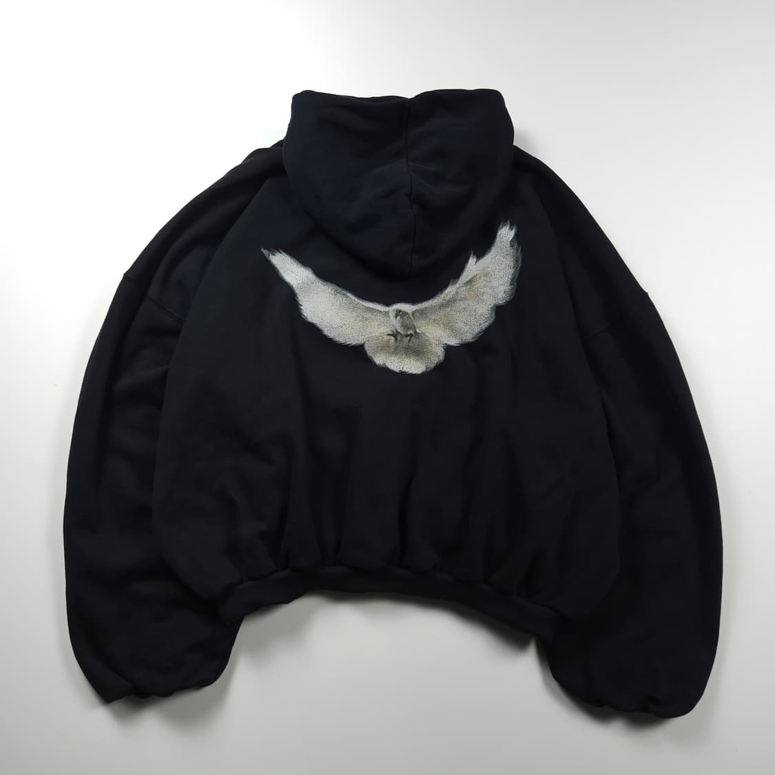 이지 갭 엔지니어드 바이 발렌시아가 도브 후드 블랙  (XL) 상품이미지2