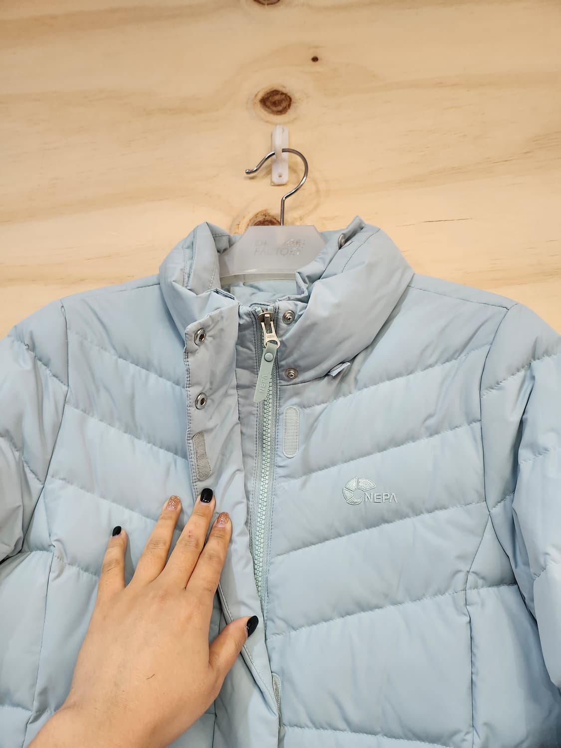 400) 네파 키즈 덕다운 롱패딩 상품이미지3