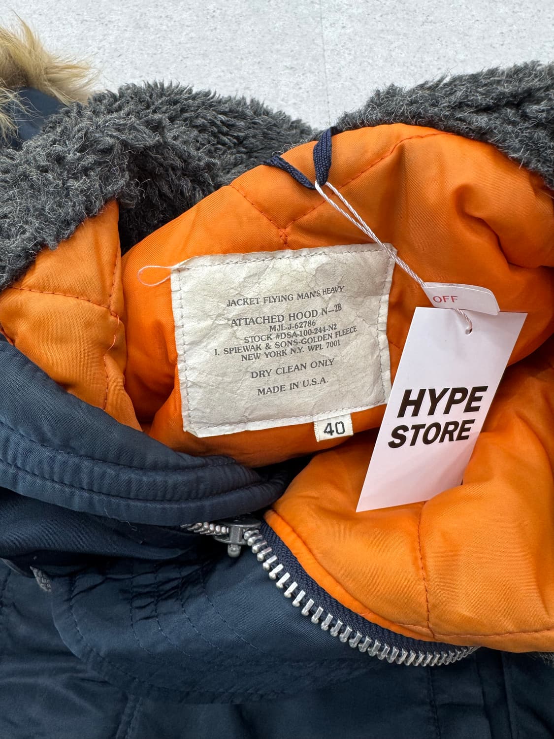 Golden Fleece 골든플리스 US N-2B 자켓 상품이미지5