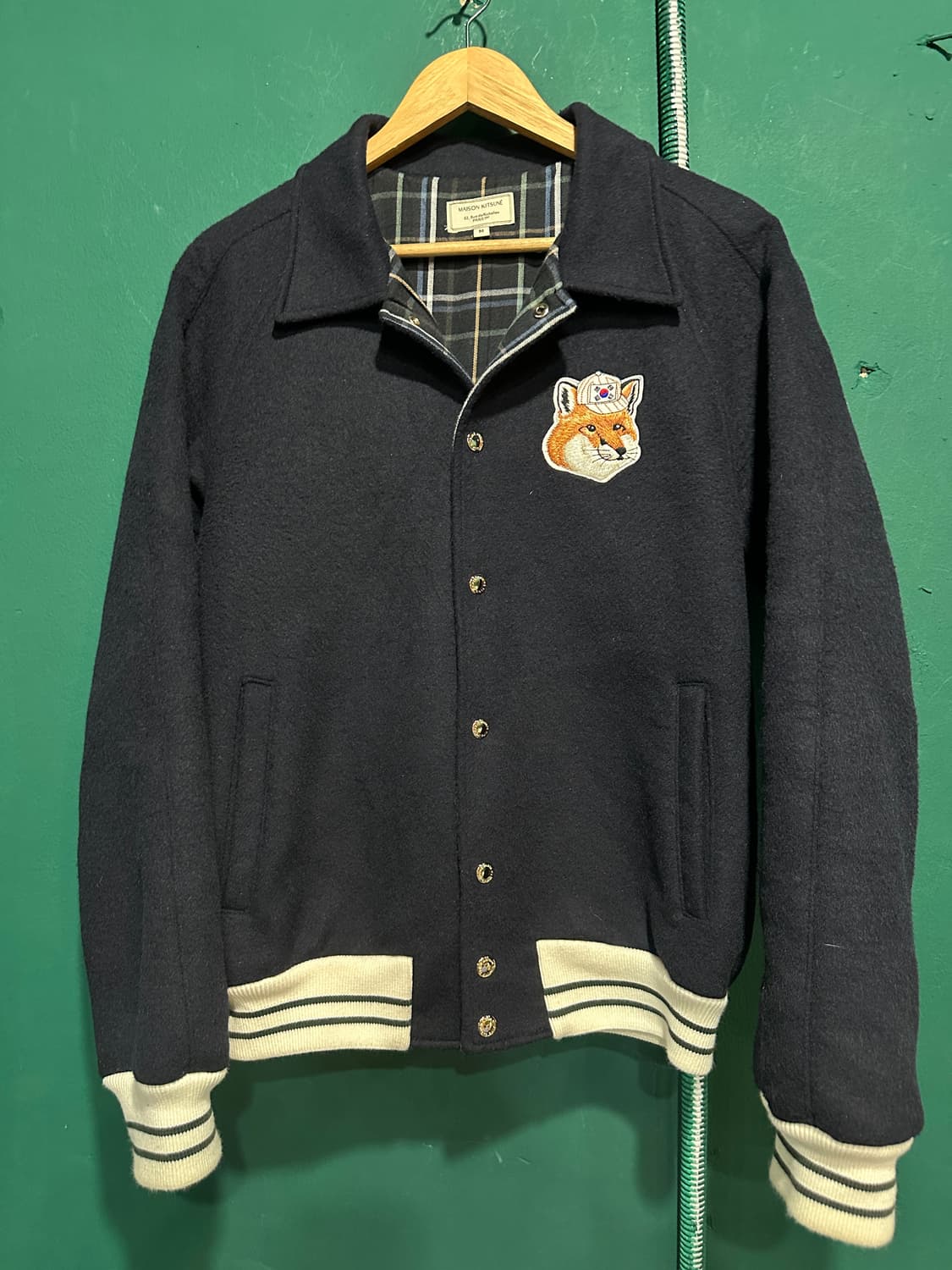 메종키츠네 국뽕 울자켓 M 상품이미지1