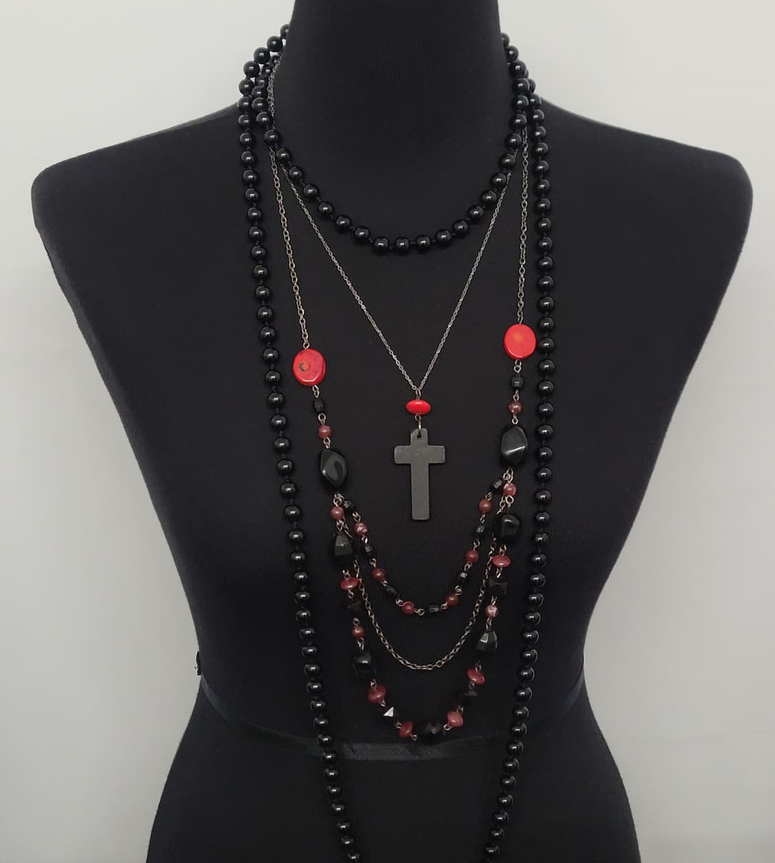 cross necklace set 상품이미지8