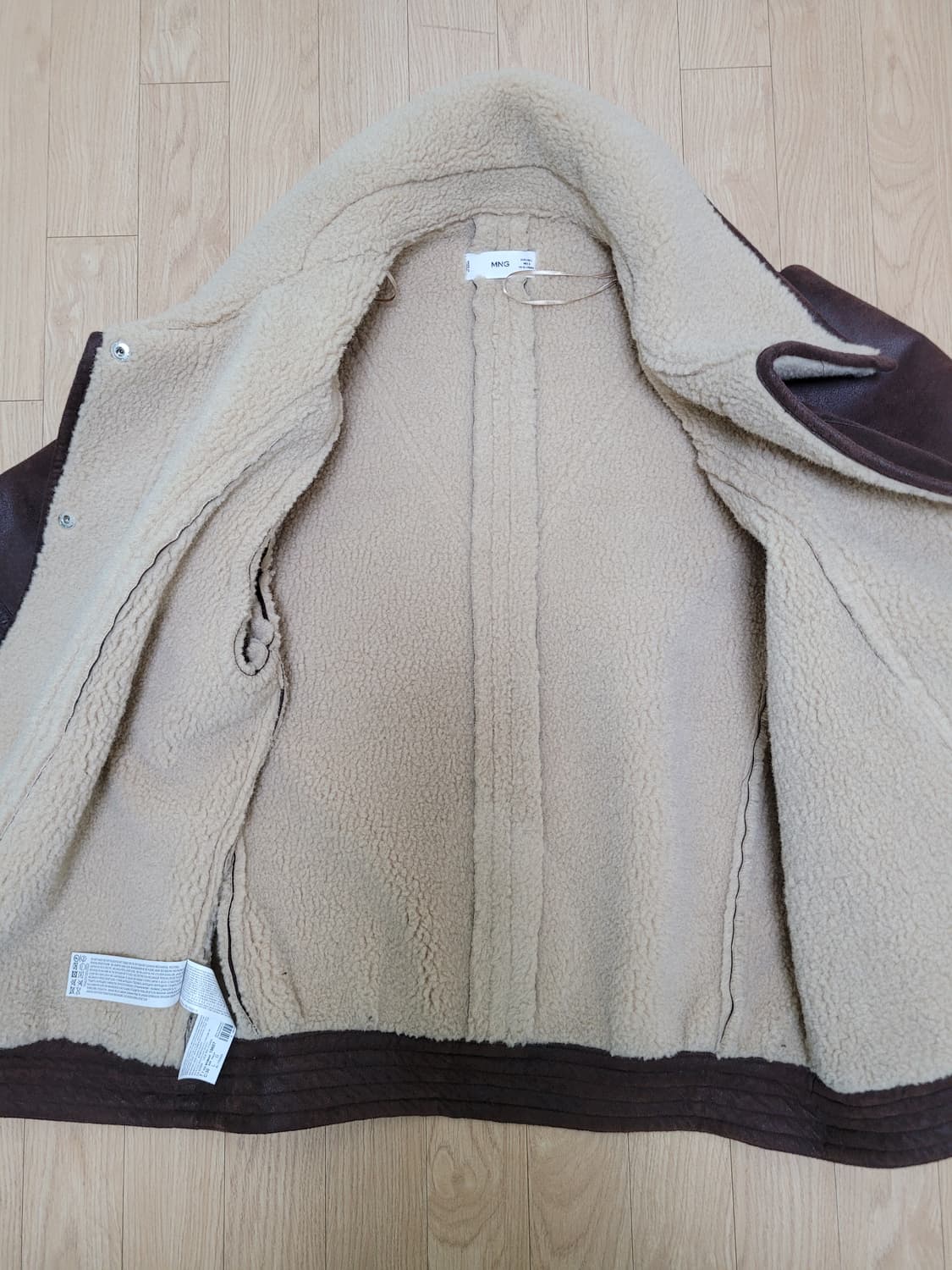 MANGO 망고 무스탕 자켓 상품이미지3