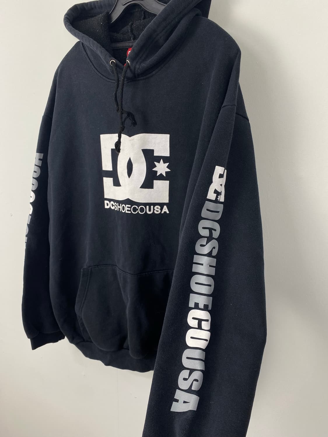 디씨 DC SHOECO USA 암로고 후드티 L <237> 상품이미지3