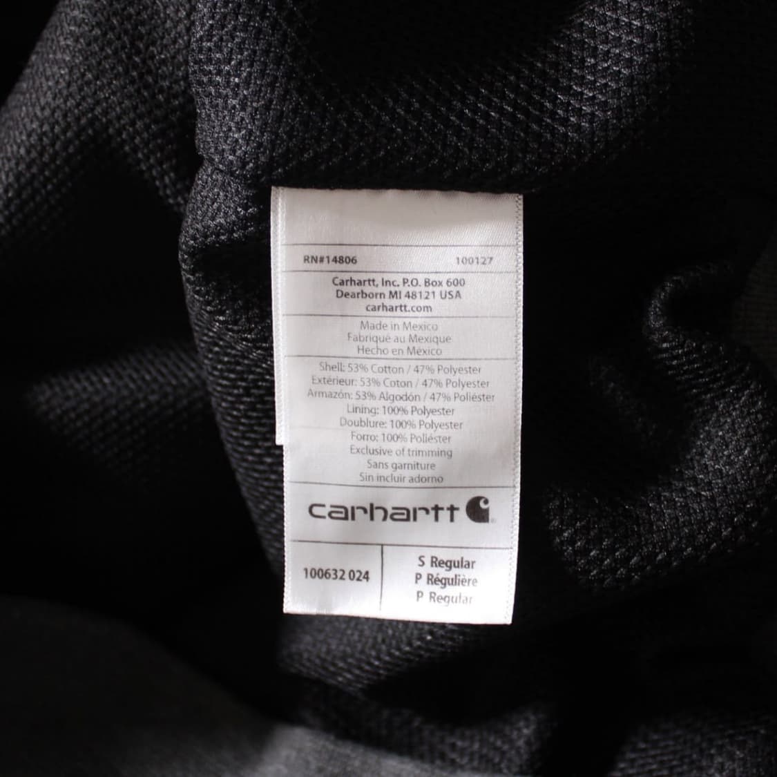 Carhartt 칼하트 써멀 차콜 후드집업 상품이미지6