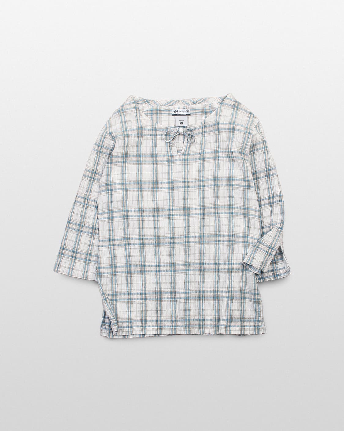 COLUMBIA Natural Check Pullover Blouse ( 상품이미지1
