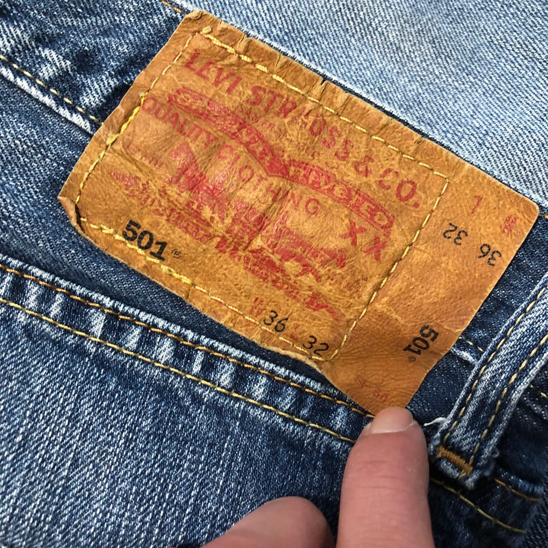 리바이스 501 데님팬츠 상품이미지8
