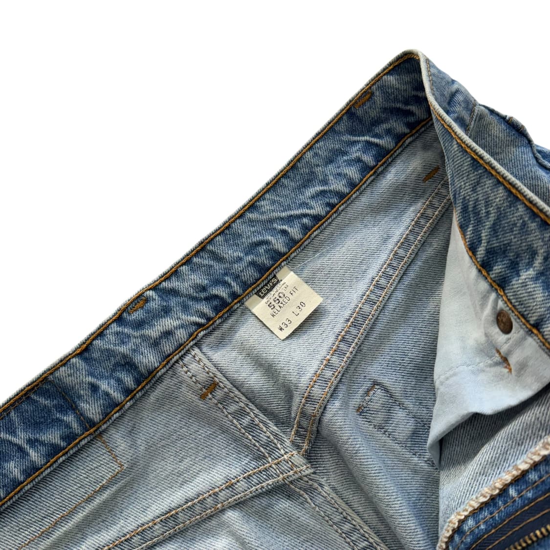 [32] 90's 리바이스 550 데님 청바지 USA [LV1280] 상품이미지4