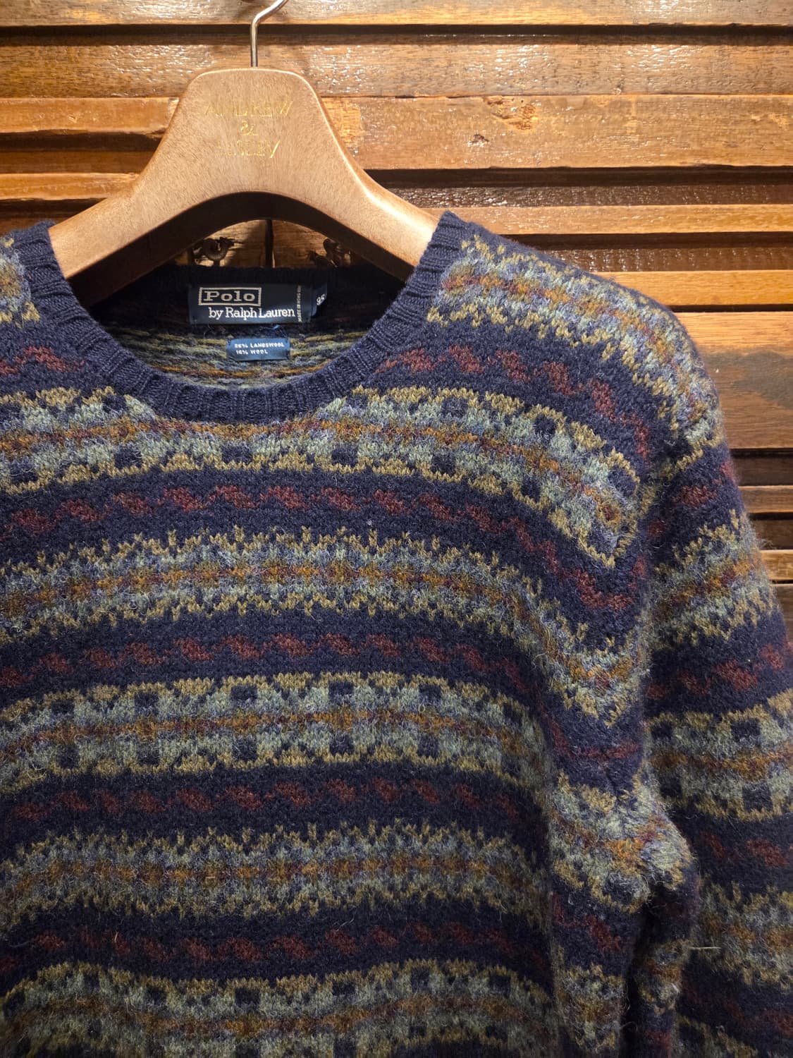00'S 랄프로렌 페어아일니트  상품이미지2