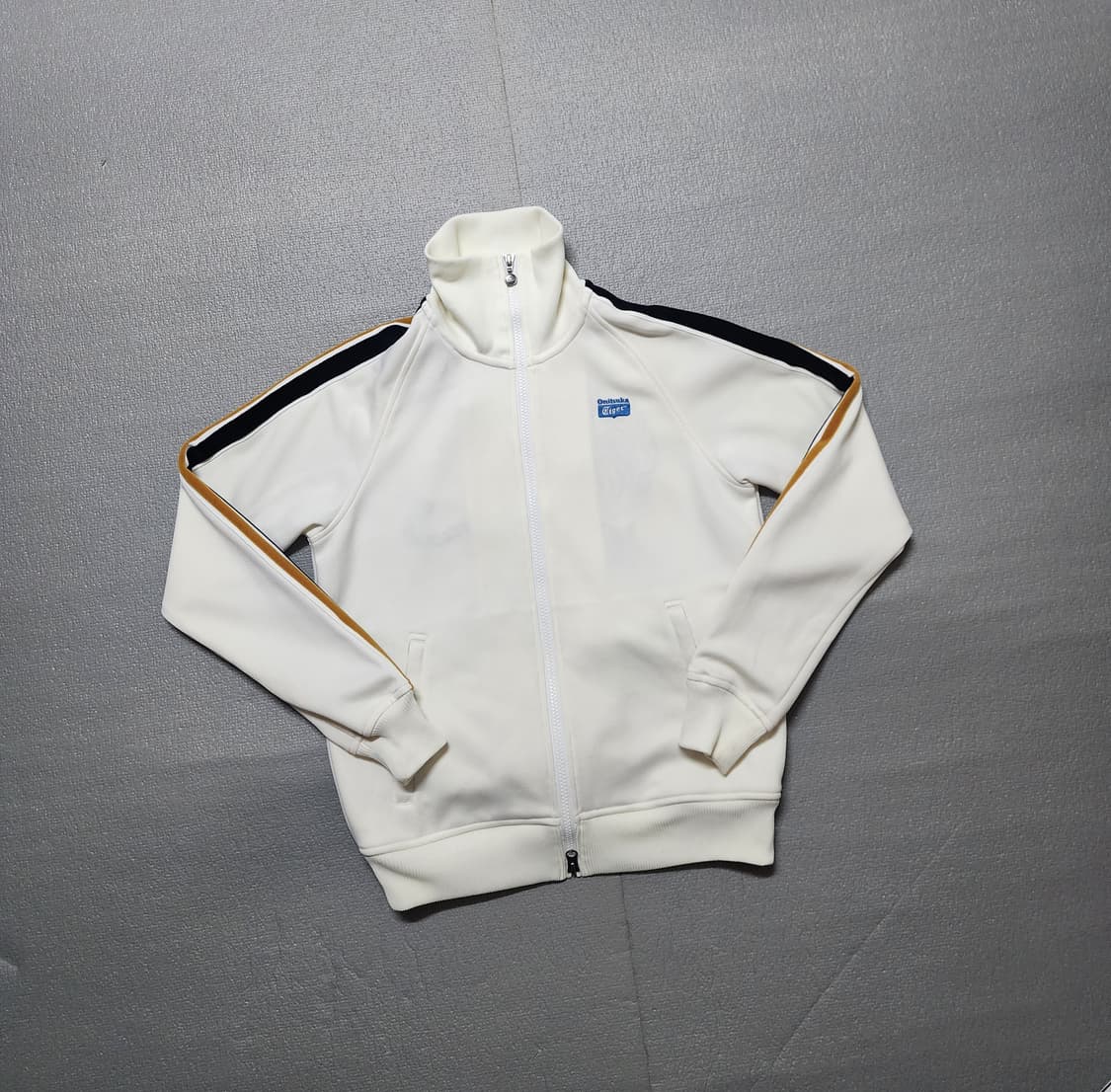 오니츠카타이거 화이트 져지 트랙탑 자켓 공용 상품이미지1