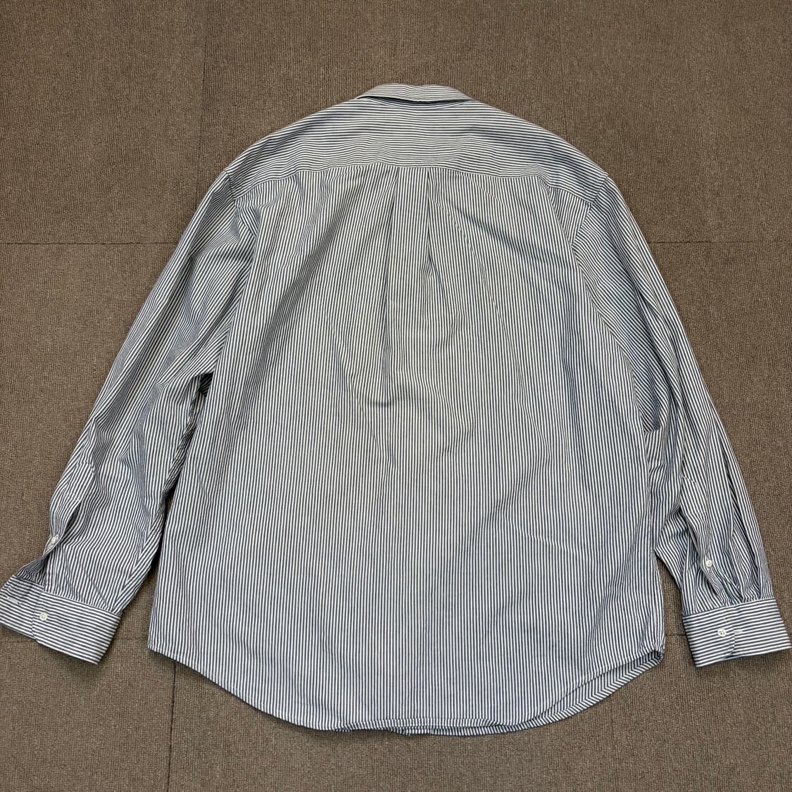 THOMAS MORE 토마스모어 스트라이프 오버핏 셔츠 L 상품이미지4