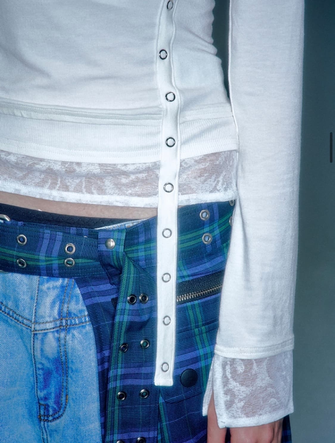 베이컨트 아카이브 레이어드 티셔츠 새상품 상품이미지3