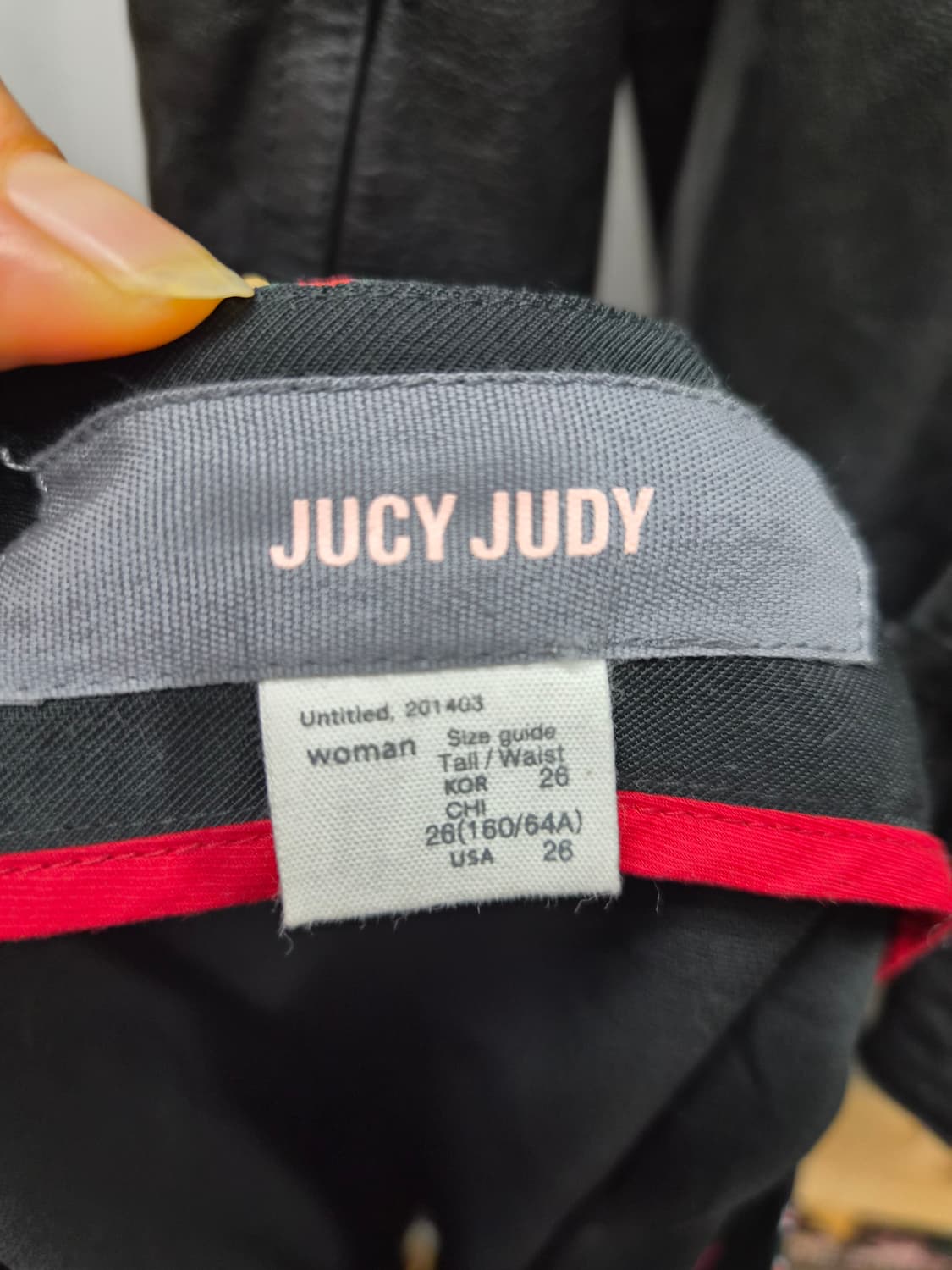 편집샾양가죽 라이더. 쥬시쥬디 언발캉캉스커트 상품이미지6