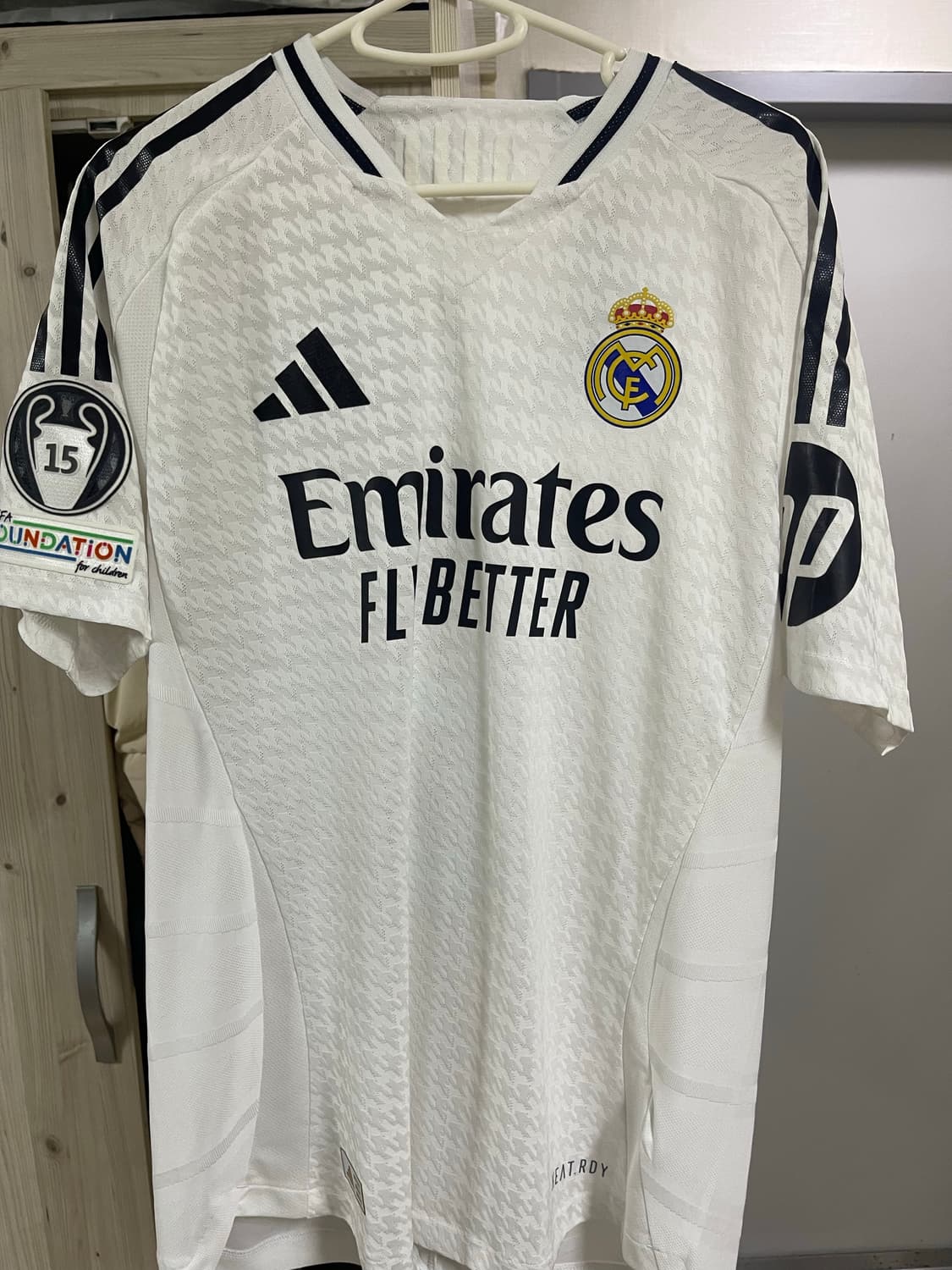 레알 마드리드 24/25 홈 어센틱 정품 유니폼 새것  상품이미지1