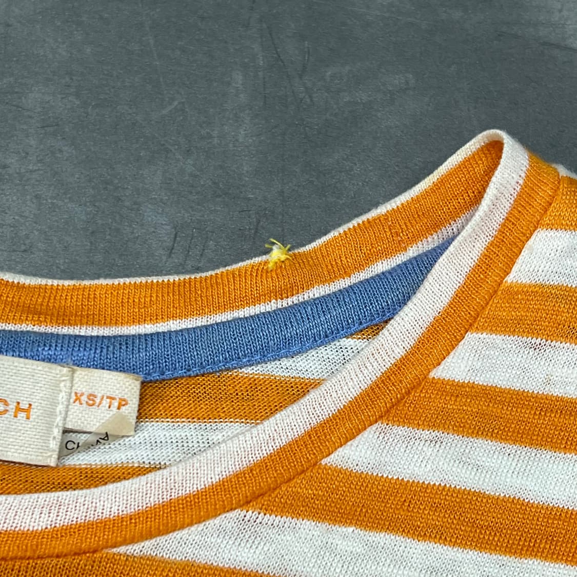  토리버치 스트라이프 슬로건 반팔티 y15956 상품이미지4