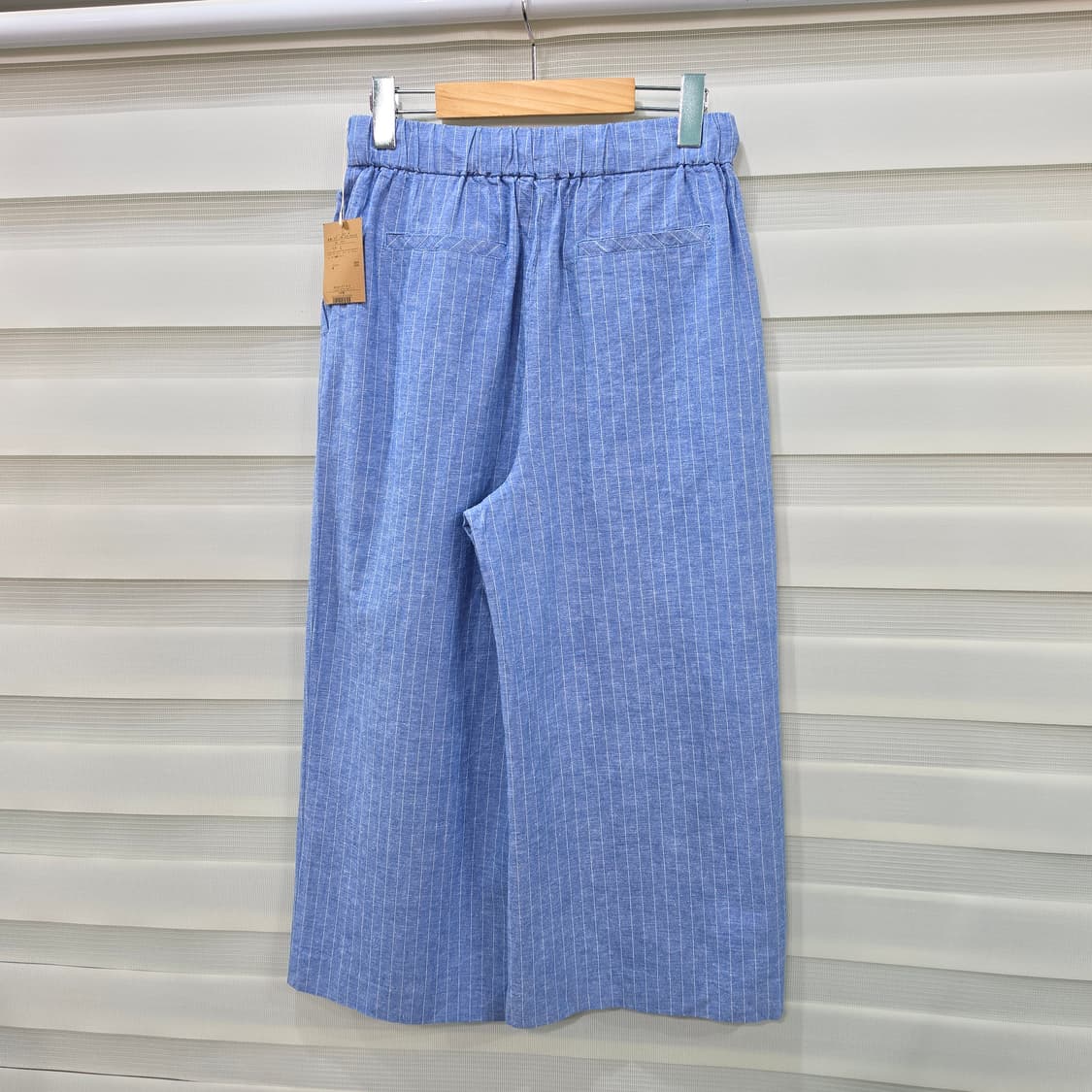 일본 Cutie Blonde 린넨 와이드 크롭팬츠- 우먼L 상품이미지5