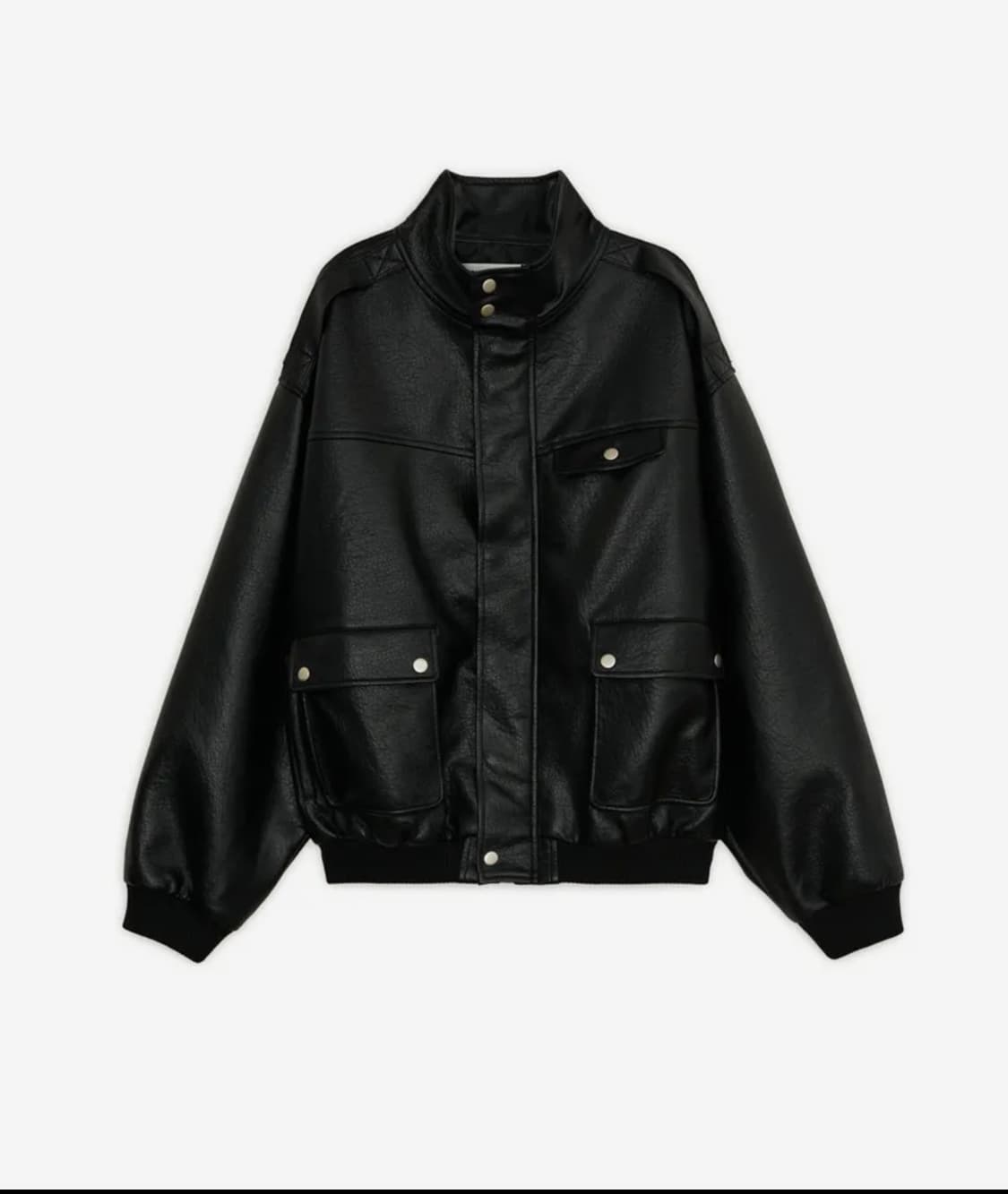 썬번 프로젝트 레더자켓 상품이미지3