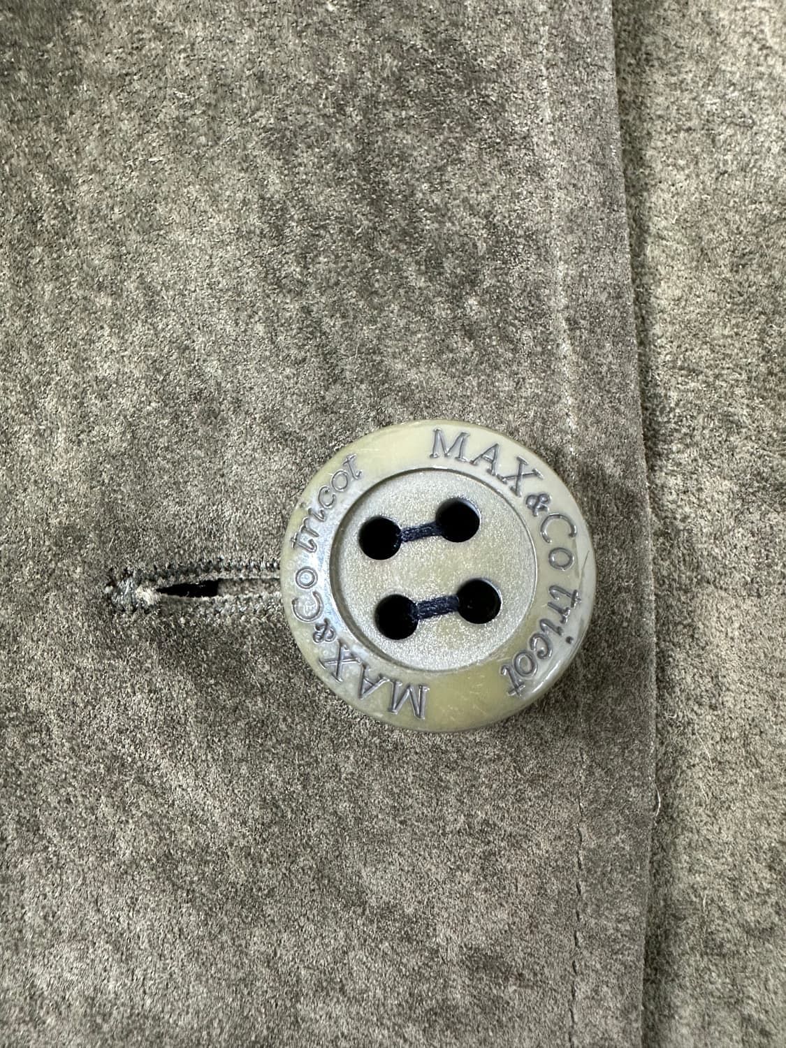 MAX&Co. Suede × Knit Coat 상품이미지3