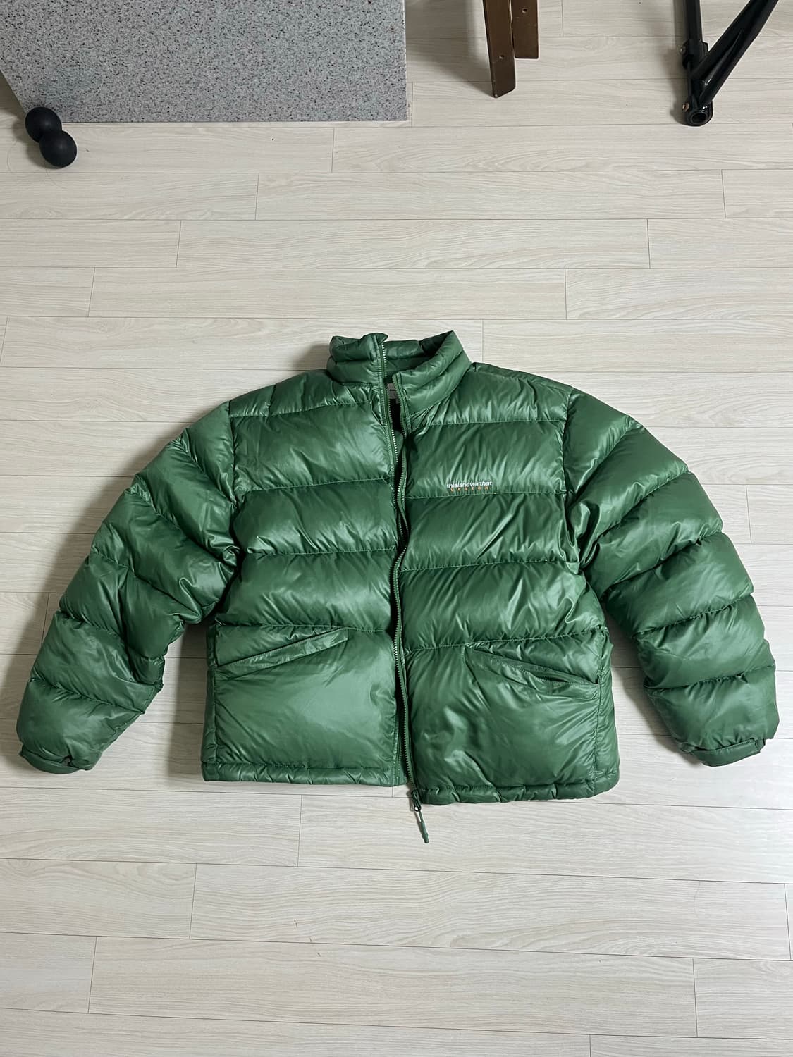 thisisneverthat 디네뎃 패딩 그린 xl 상품이미지1